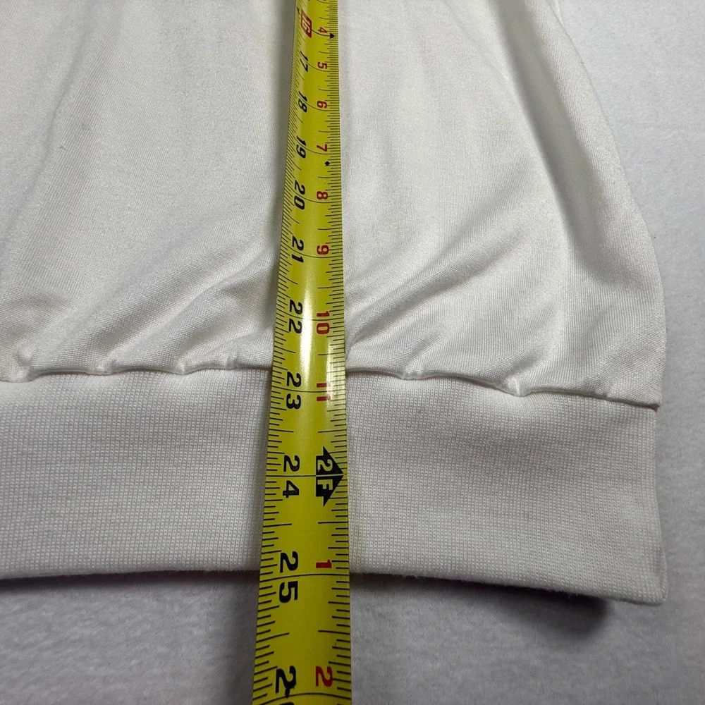 Vintage‎ Idletime Mens White Short Sleeve Polo Shirt L Golf Casual